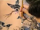 chino art body painting in chine