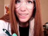 Ginger ASMR Mad Scientist Exams Your Body Video