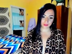 Hottest brunette solo webcam masturbation 2